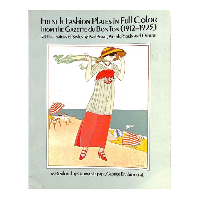 "French Fashion Plates in Full Color From the Gazette Du Bon Ton (1912-1925)" 1979 Lepape, Georges For Sale