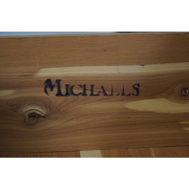Michaels Arts & Crafts Mission Style Cherry 12 Drawer Dresser For Sale - Image 17 of 17