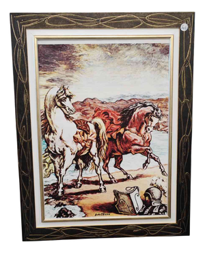Giorgio De Chirico, Untitled, Silkscreen, Framed