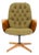 Vintage Mid Century Plycraft Walnut George Mulhauser Lounge Chair— Mrs. Chair — Olive Bouclé For Sale