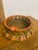 Mid-Century Modern Mid 20th Century Italian Alvino Bagni Sea Garden Glazed Ceramic Ashtray/Catchall Dish in Burnt Orange For Sale - Image 3 of 6