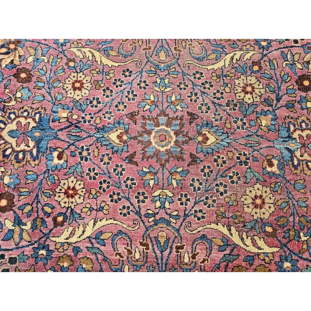 This extraordinary vintage Persian Khorassan rug is a striking example of refined elegance and artistic mastery,...