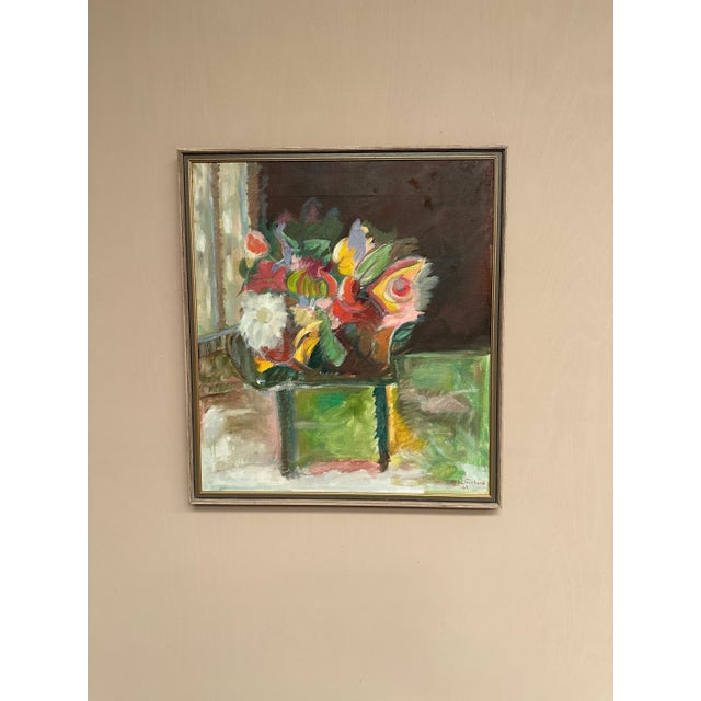 Ante Gerhard, Still Life, 1969, Oil Painting on Canvas, Framed For Sale - Image 15 of 18