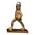 Maitland-Smith Hessian Soldier Style Brass Doorstop For Sale