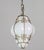Glass Amazing Venetian Lantern in Murano Reticello Glass, 1950s For Sale - Image 7 of 11