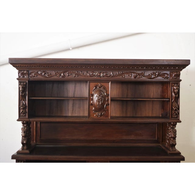 Notary Shelving Cabinet, 1920s, Set of 2 For Sale - Image 4 of 18