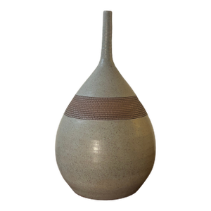 Contemporary Studio Pottery Weed Pot Vase, Puerto Rico, 2012