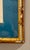 Vintage Chinese Silk Hand Embroidery in a Custom Gilt Bamboo Wood Frame For Sale - Image 12 of 12