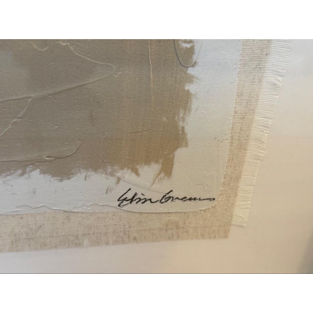 Late 20th Century "Unfolding in I" Framed Abstract Botanical Print, Signed & Numbered 181/1200 For Sale - Image 9 of 10