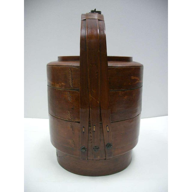 Wood 19th Century Basket Box For Sale - Image 7 of 8