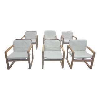 Sälen Lounge Chairs by Knut & Marianne Hagberg for Ikea, 1982, Set of 6 For Sale