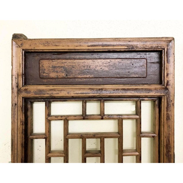 Wood Early 19th Century Antique Chinese Screen Panels - a Pair For Sale - Image 7 of 13