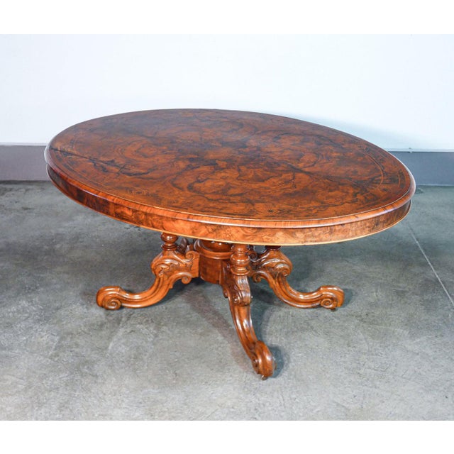 Victorian Table in Wood and Briar, 1800s For Sale - Image 11 of 11