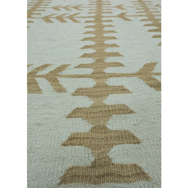 Early 21st Century Turkish Kilim Oriental Handmade Flatweave 3' x 4'9" #18172 For Sale - Image 5 of 8