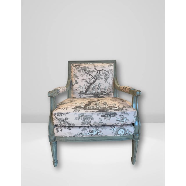 This elegant pair of Ambella Antoinette chairs embodies classic French-inspired design with a fresh, romantic update....