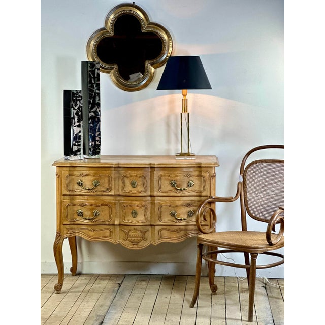 Louis XV Style Chest of Drawers in Carved Wood, 1950s For Sale - Image 12 of 13