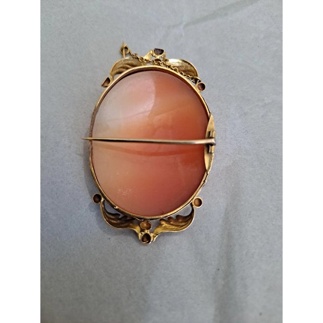 19th Century Hand-Carved Soldier Cameo For Sale In San Francisco - Image 6 of 6