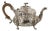 Antique George III Sterling Silver Rococo Teapot London John Wakefield 1819 For Sale