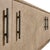 Not Yet Made - Made To Order Rustic Modern Leather Front Credenza For Sale - Image 5 of 13