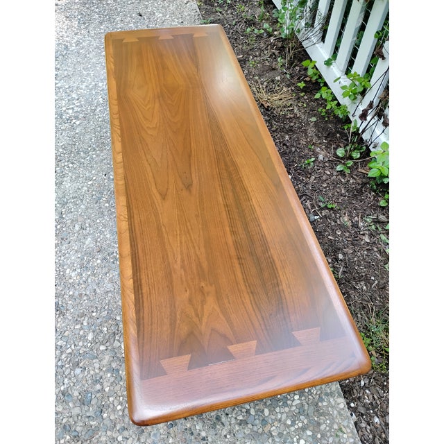 Lane Furniture Lane Furniture Acclaim Cocktail Coffee Accent Table Mid Century For Sale - Image 4 of 9