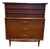 1960s Kent-Coffey Foreteller Mid-Century Modern Six-Drawer Highboy Dresser, Refinished For Sale