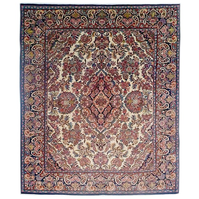 Vintage Sarough Rug, 1940s For Sale - Image 13 of 13