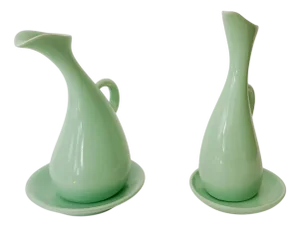 Vintage Ceramic Cruets by Antonia Campi for Laveno, 1953, Set of 4