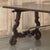 Burnt Umber 19th Century Spanish Walnut Dining Table With Wrought Iron For Sale - Image 8 of 18