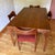 Brown Table and Chairs by Henning Kjaernulf for Vejle Stole Og Møbelfabrik, 1960s, Set of 5 For Sale - Image 8 of 17