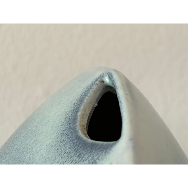Organically Shaped Ceramic Solifleur Vase, France, 1970s For Sale - Image 13 of 18