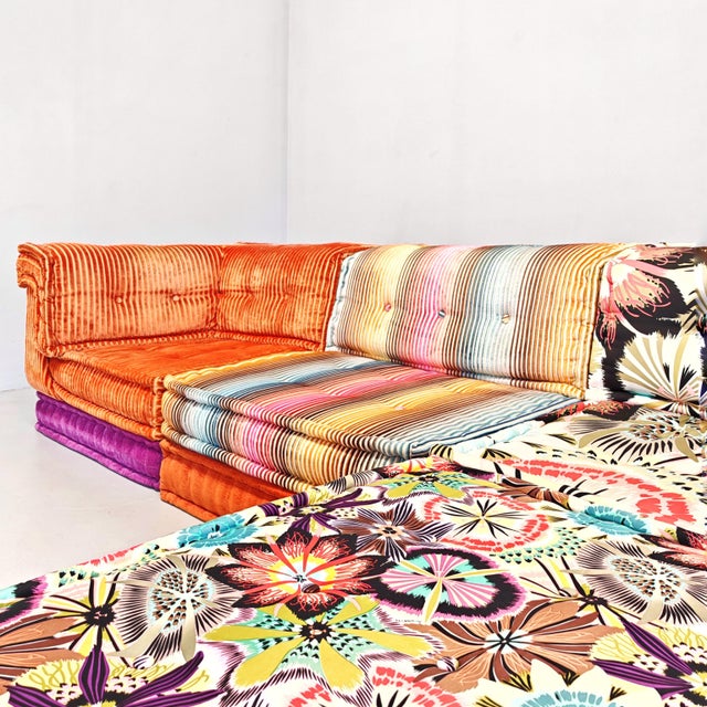 Mah Jong Modular Sofa by H. Hopfer for Roche Bobois, 2000s, Set of 11 For Sale - Image 7 of 18