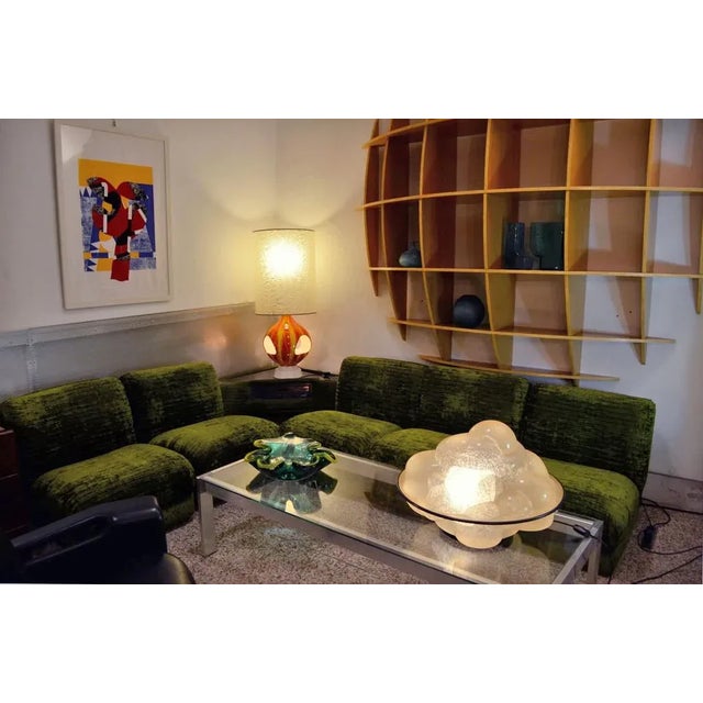 Italian Handmade Ceramic Lamp, 1960s For Sale - Image 10 of 11