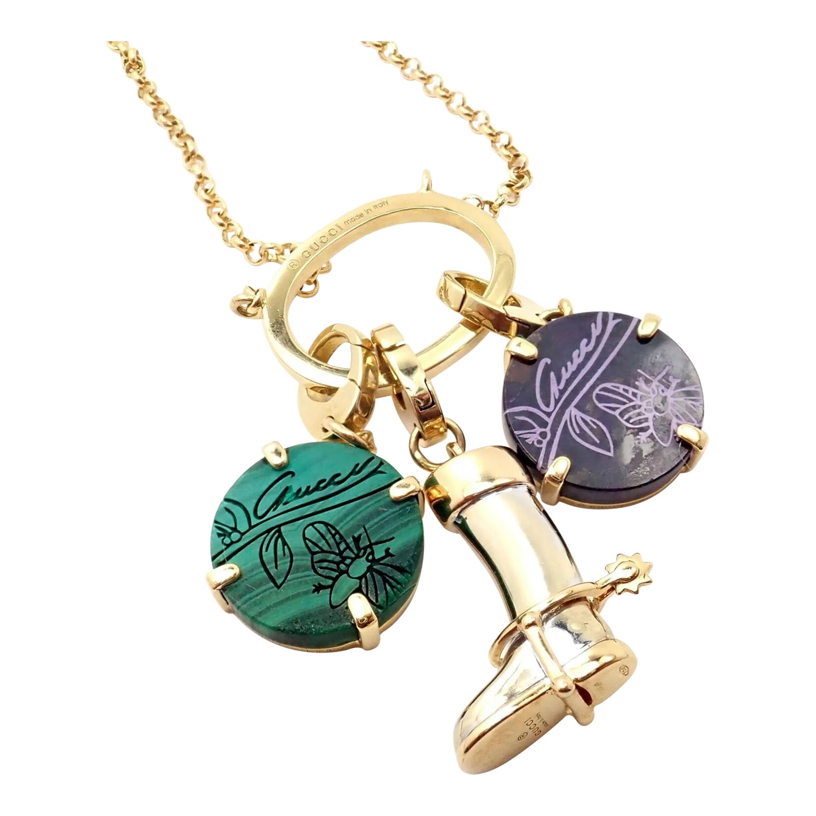 Gucci necklace charm 2025