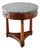French 19th Century Empire Gueridon with Oyster Marble Top For Sale