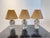 Vintage Coastal Glass Ginger Jar Shell Lamps, Three Available. Lovingly made from genuine shells collected from the west...