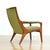 Howard Keith 1960s Lounge Chair & Ottoman by Howard Keith For Sale - Image 4 of 12