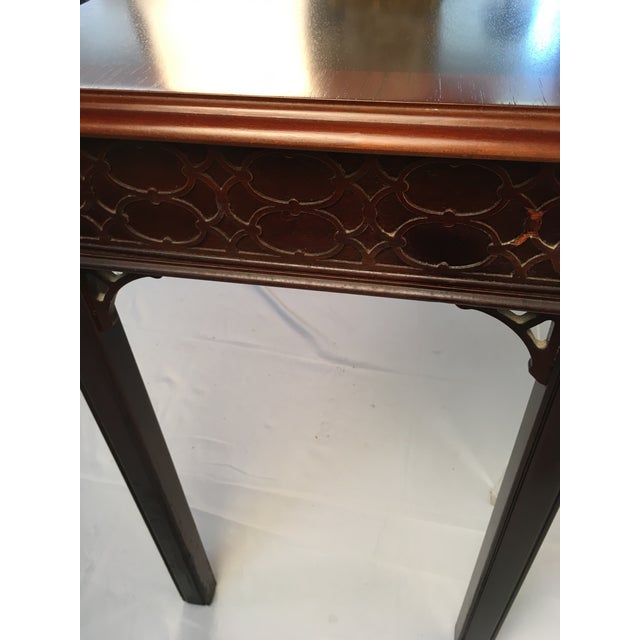 Drexel 1980s Chippendale Drexel Console For Sale - Image 4 of 11