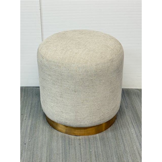 Contemporary Brownstone Furniture Arden Stool For Sale - Image 3 of 12