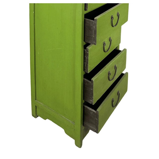 1980s Vintage Wooden Lingerie Dresser With Six Drawers, For Sale In New York - Image 6 of 8