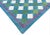 Not Yet Made - Made To Order Handmade Cotton Vegetable Dyed Checked Gingham Area Rug Teal Blue With Cream and Forest Green - 8'x10' For Sale - Image 5 of 10