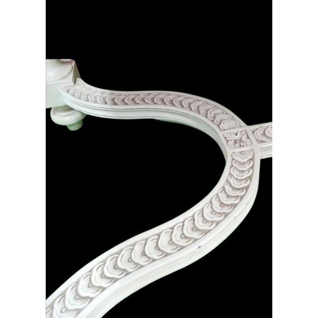 Elevate your entryway, living room, or gallery wall with this exquisite vintage Neoclassical or Louis XVI style console...