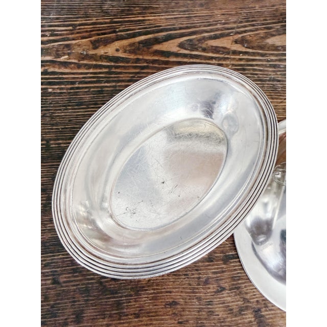 Vintage Silver Plated Lidded Bowl From the Arrowhead Springs Hotel in California For Sale In New York - Image 6 of 6