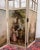 Louis XVI Style Three-Leaf Screen with Romantic and Landscape Decorations For Sale - Image 5 of 8