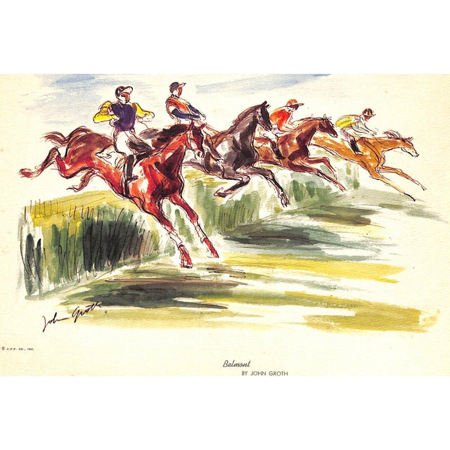 John Groth Publisher: Argosy Picture Publishing Co., Inc 1953 Art Sz: 11"H x 14"W