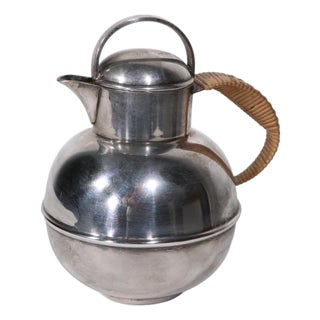 Mid 20th Century Silver Plate Individual Tea Pot by Bernard Rice's Sons / Apollo Model 2134 For Sale