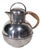 Mid 20th Century Silver Plate Individual Tea Pot by Bernard Rice's Sons / Apollo Model 2134 For Sale