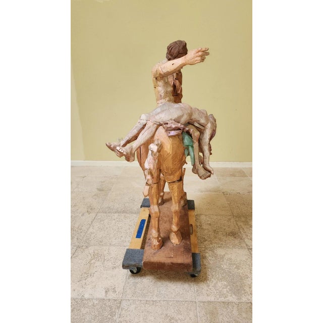 Peter Leventhal Horse With Nude Riders Large Art Sculpture Over 4 Feet Tall! For Sale - Image 13 of 13