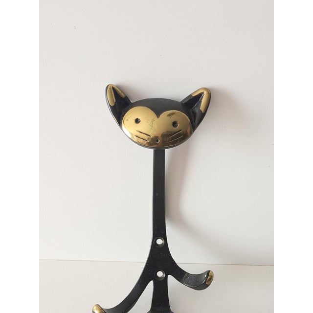 1950s Cat-Shaped Wall Hooks by Walter Bosse for Herta Baller, 1950s For Sale - Image 5 of 13
