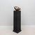 Pair of Modern Classic Columns in Black Shagreen by R&y Augousti For Sale In Los Angeles - Image 6 of 11