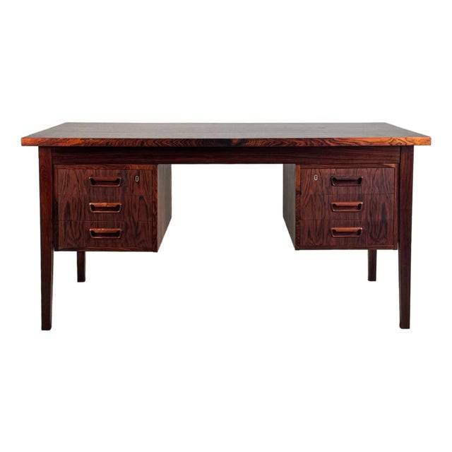 Vintage Rosewood Desk For Sale